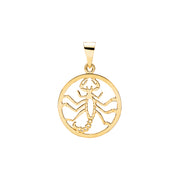 Zodiac sign pendant Scorpio 20 mm (333)